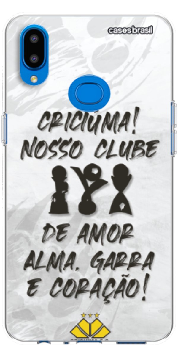 Capinha para Celular Crciúma Estampa Oficial 09