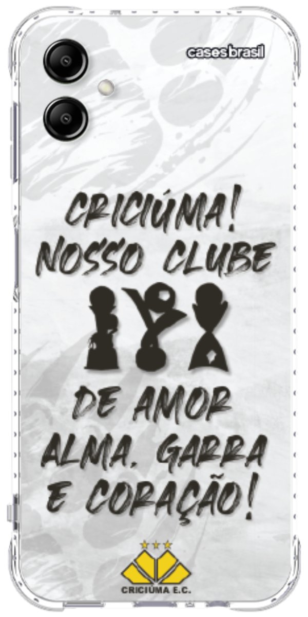 Capinha para Celular Crciúma Estampa Oficial 09