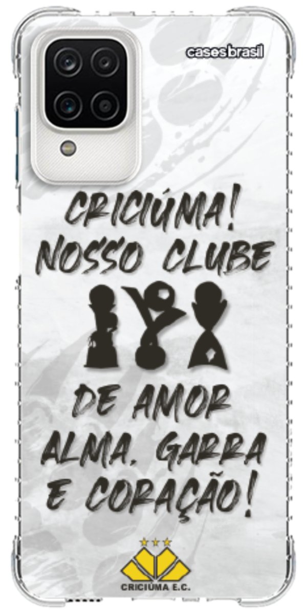 Capinha para Celular Crciúma Estampa Oficial 09