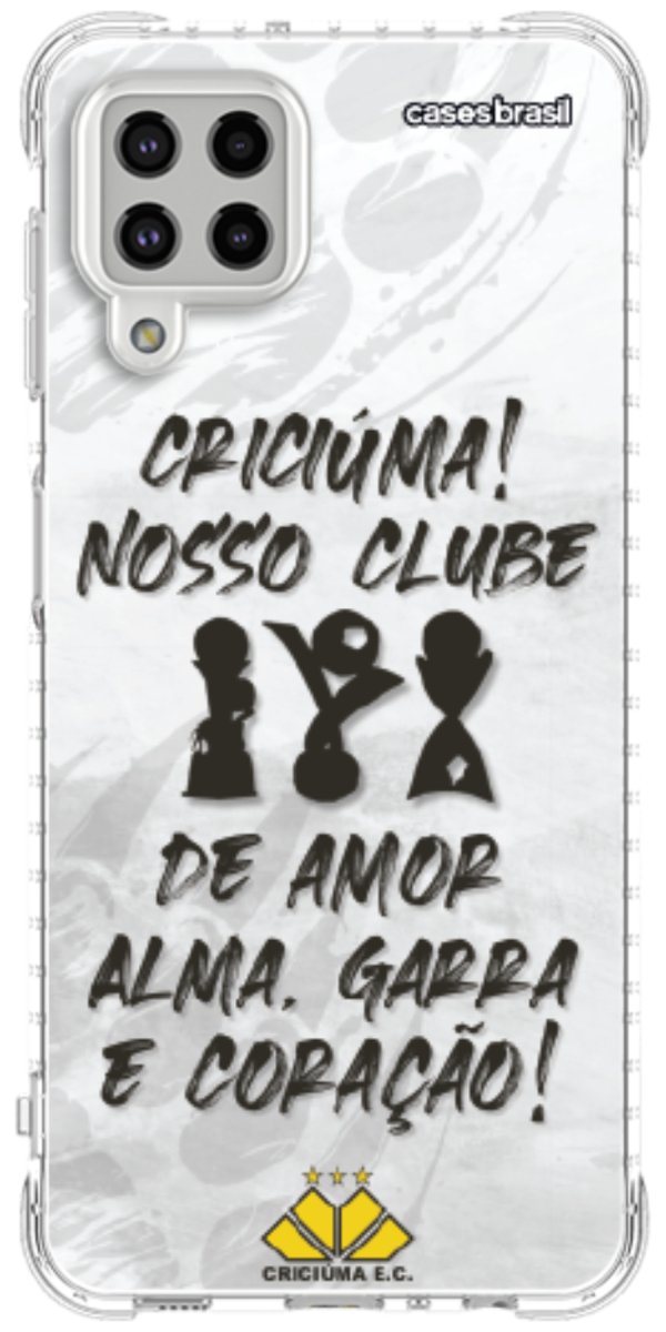 Capinha para Celular Crciúma Estampa Oficial 09