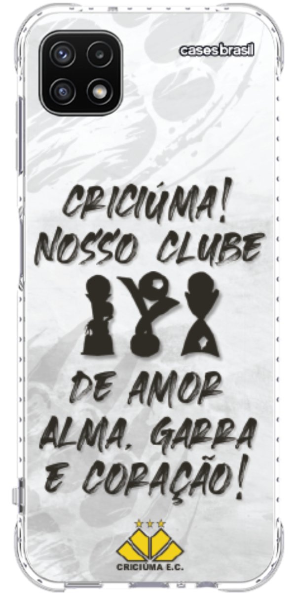 Capinha para Celular Crciúma Estampa Oficial 09