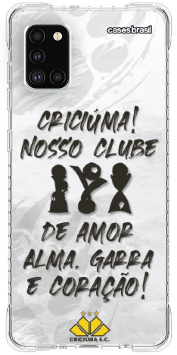 Capinha para Celular Crciúma Estampa Oficial 09