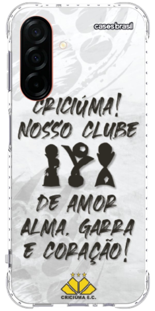 Capinha para Celular Crciúma Estampa Oficial 09