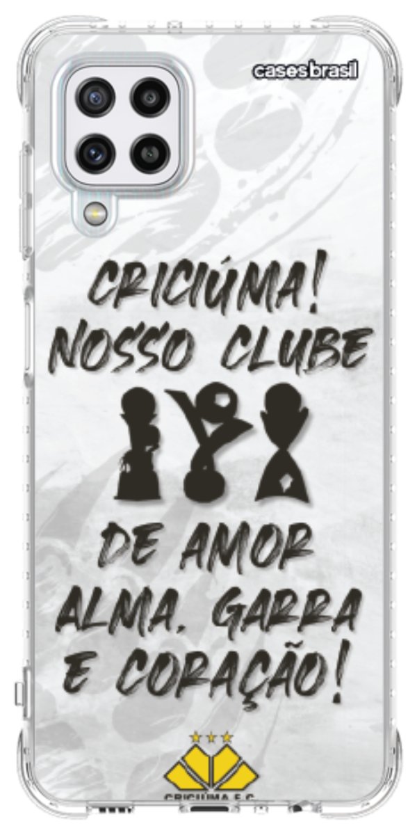 Capinha para Celular Crciúma Estampa Oficial 09