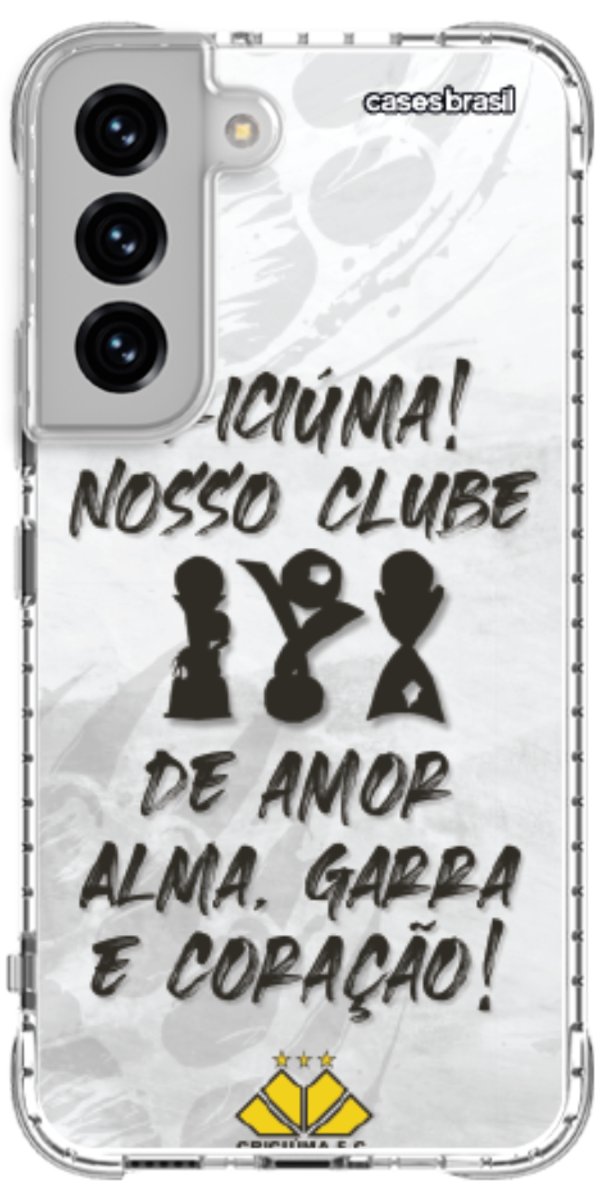 Capinha para Celular Crciúma Estampa Oficial 09