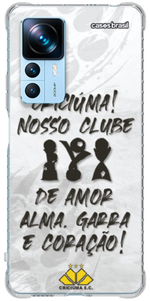 Capinha para Celular Crciúma Estampa Oficial 09