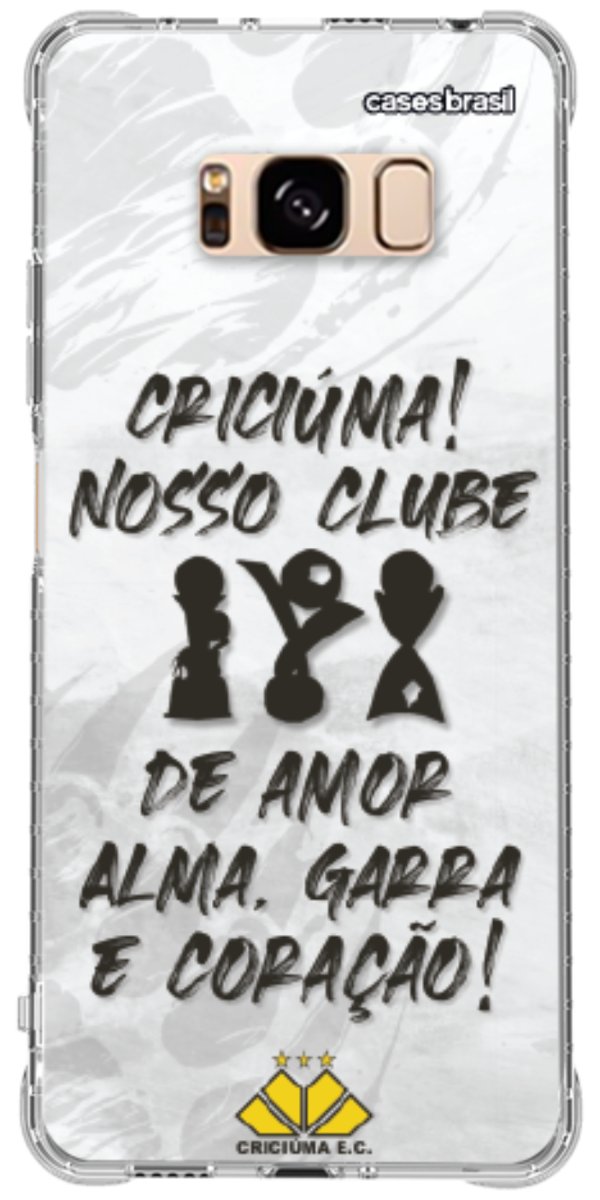 Capinha para Celular Crciúma Estampa Oficial 09