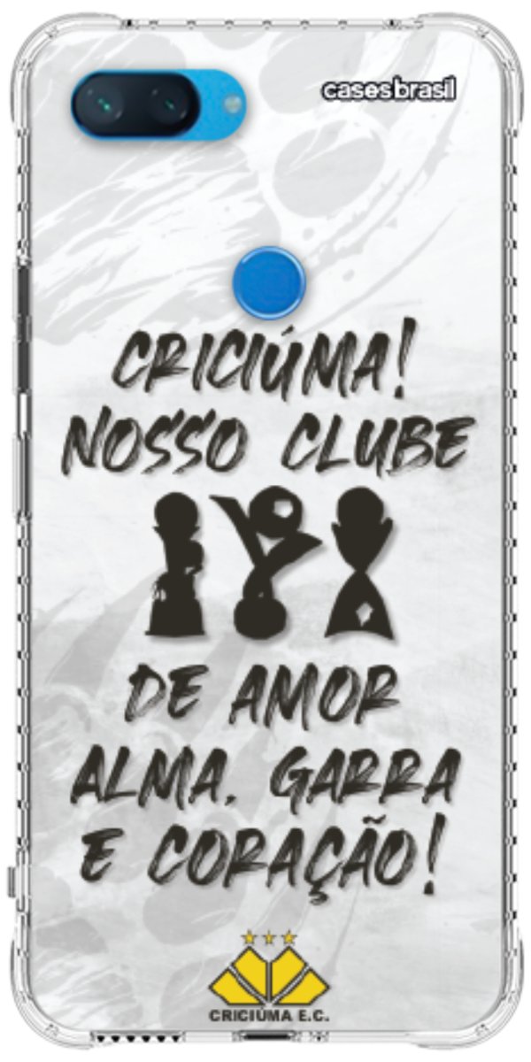 Capinha para Celular Crciúma Estampa Oficial 09