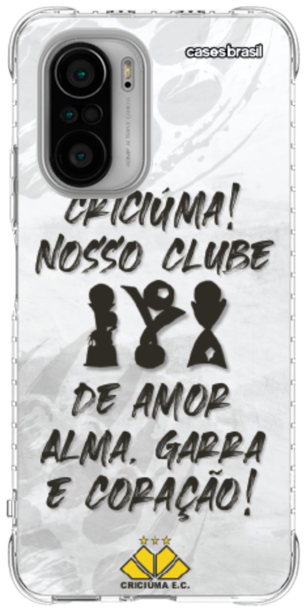 Capinha para Celular Crciúma Estampa Oficial 09