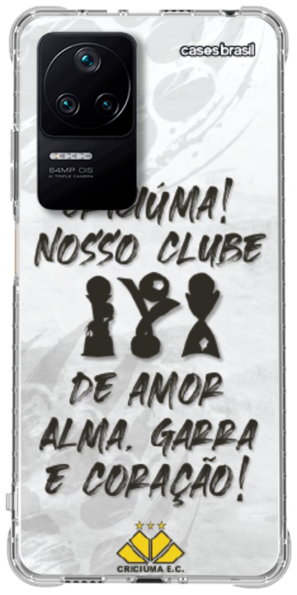 Capinha para Celular Crciúma Estampa Oficial 09
