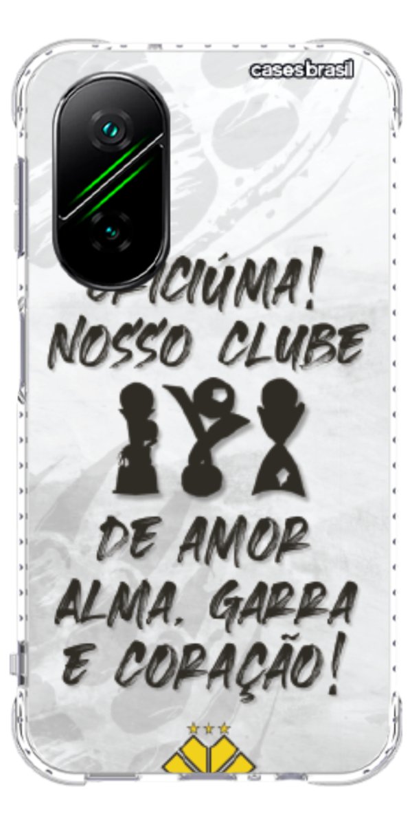 Capinha para Celular Crciúma Estampa Oficial 09