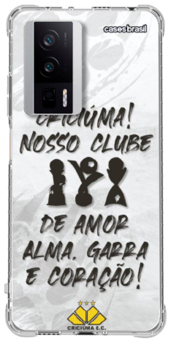 Capinha para Celular Crciúma Estampa Oficial 09