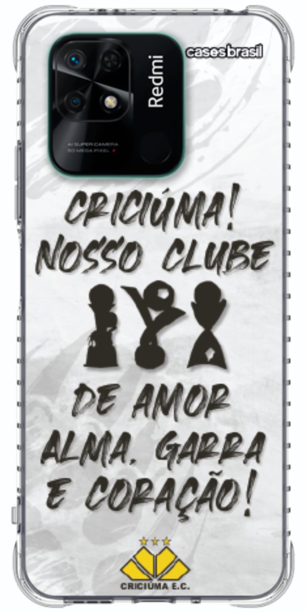 Capinha para Celular Crciúma Estampa Oficial 09