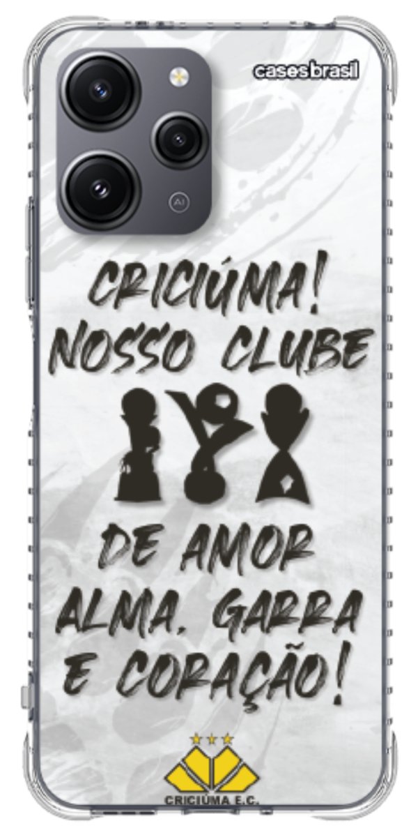 Capinha para Celular Crciúma Estampa Oficial 09