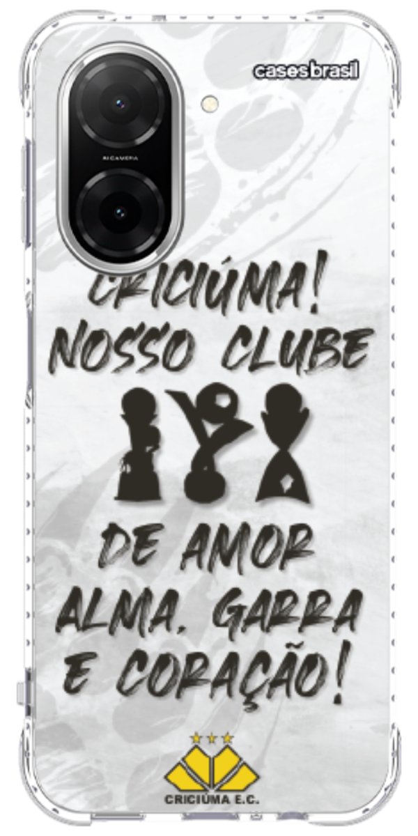 Capinha para Celular Crciúma Estampa Oficial 09