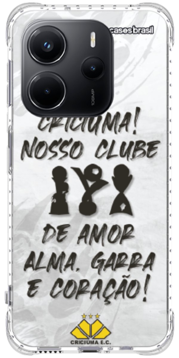 Capinha para Celular Crciúma Estampa Oficial 09