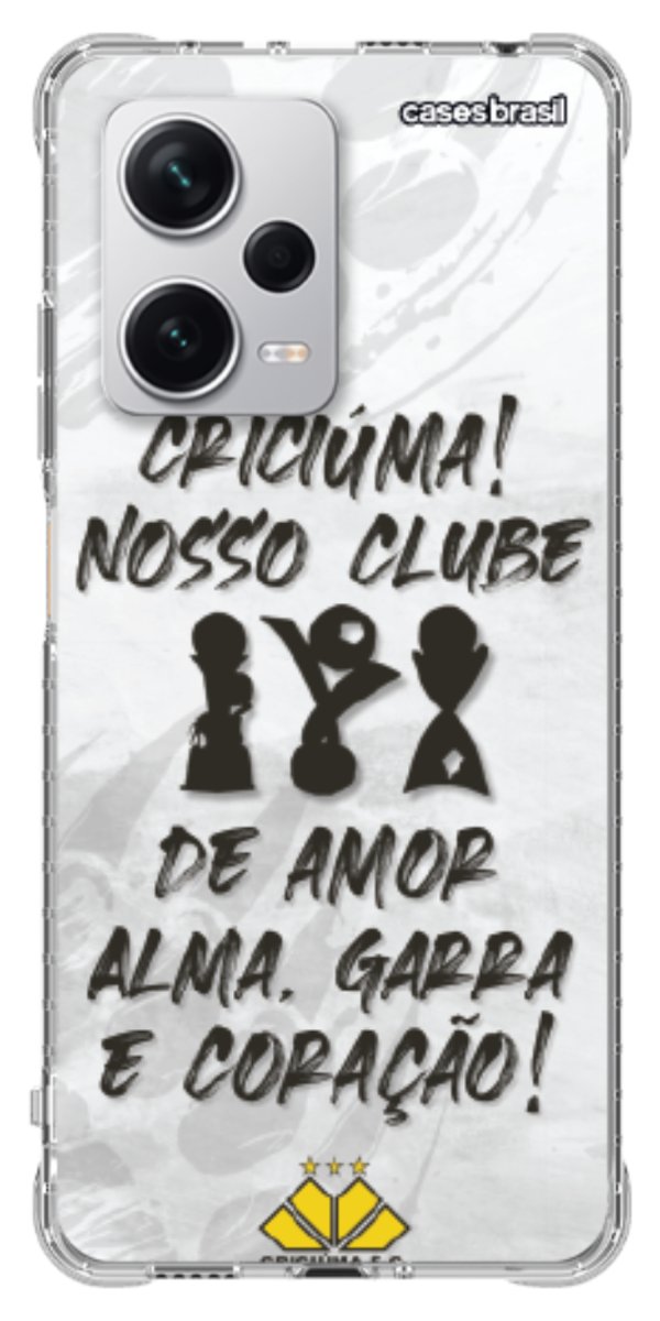 Capinha para Celular Crciúma Estampa Oficial 09