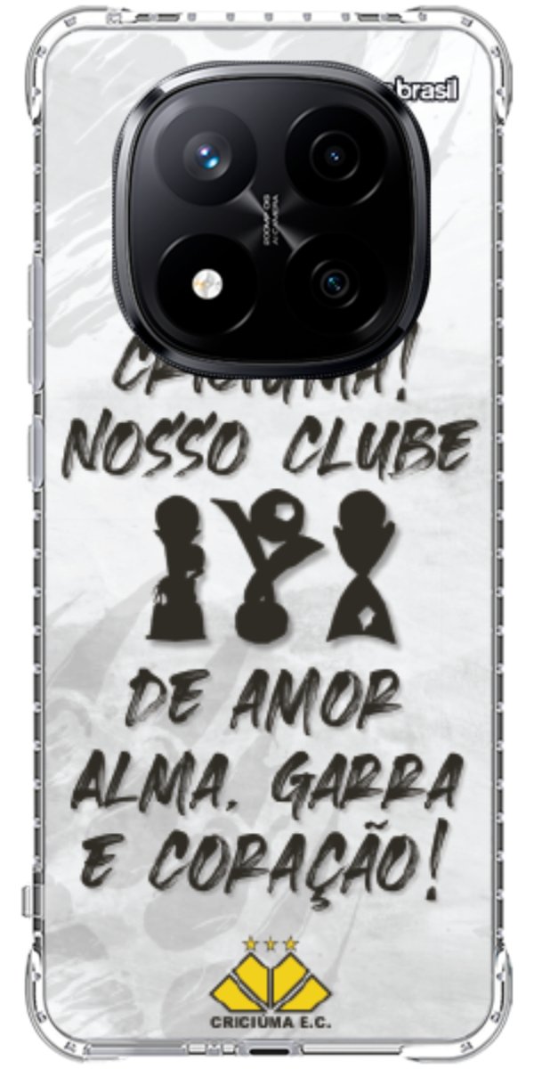 Capinha para Celular Crciúma Estampa Oficial 09