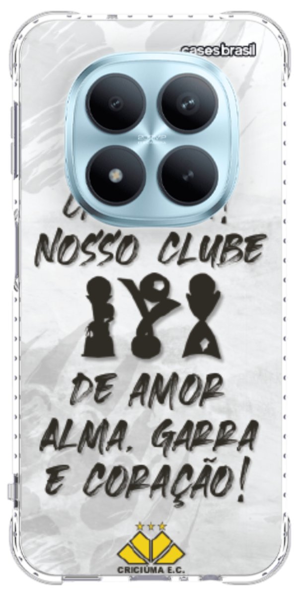 Capinha para Celular Crciúma Estampa Oficial 09