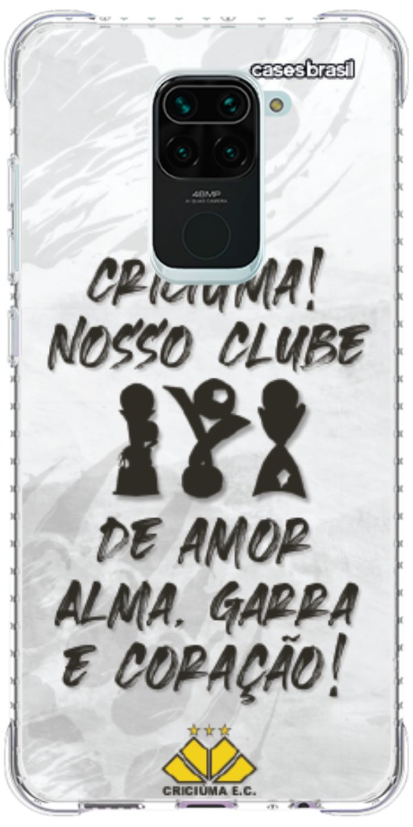 Capinha para Celular Crciúma Estampa Oficial 09