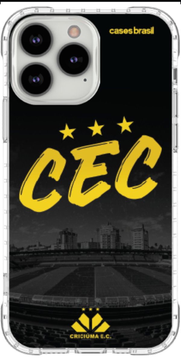 Capinha para Celular Criciúma Estampa Oficial 10