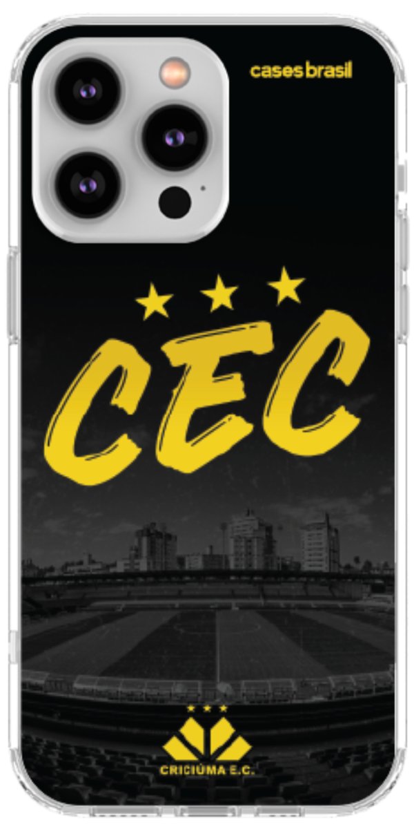 Capinha para Celular Criciúma Estampa Oficial 10