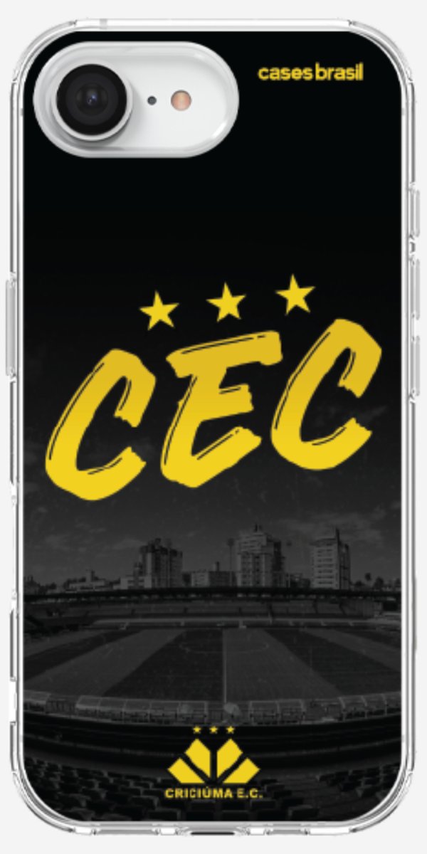 Capinha para Celular Criciúma Estampa Oficial 10