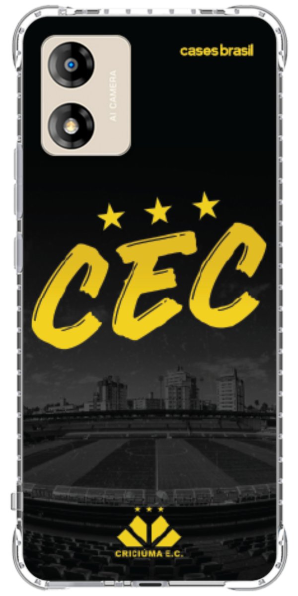Capinha para Celular Criciúma Estampa Oficial 10