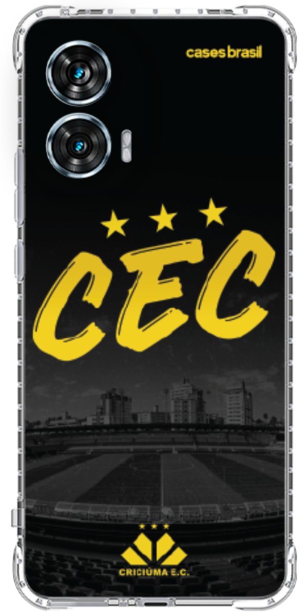 Capinha para Celular Criciúma Estampa Oficial 10