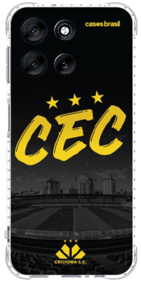 Capinha para Celular Criciúma Estampa Oficial 10