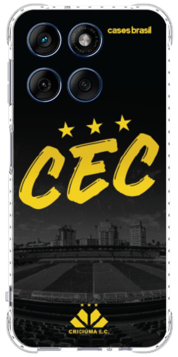 Capinha para Celular Criciúma Estampa Oficial 10
