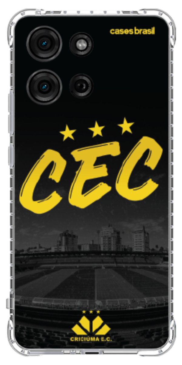 Capinha para Celular Criciúma Estampa Oficial 10
