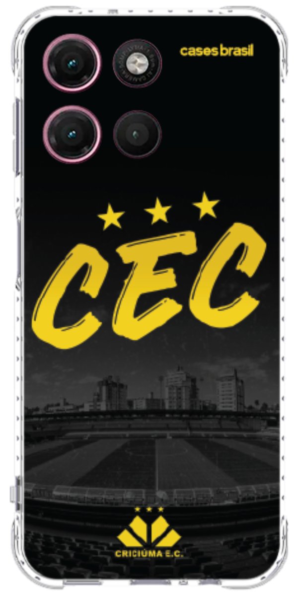 Capinha para Celular Criciúma Estampa Oficial 10