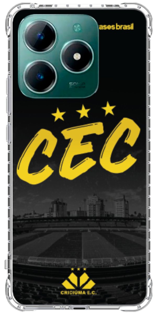 Capinha para Celular Criciúma Estampa Oficial 10