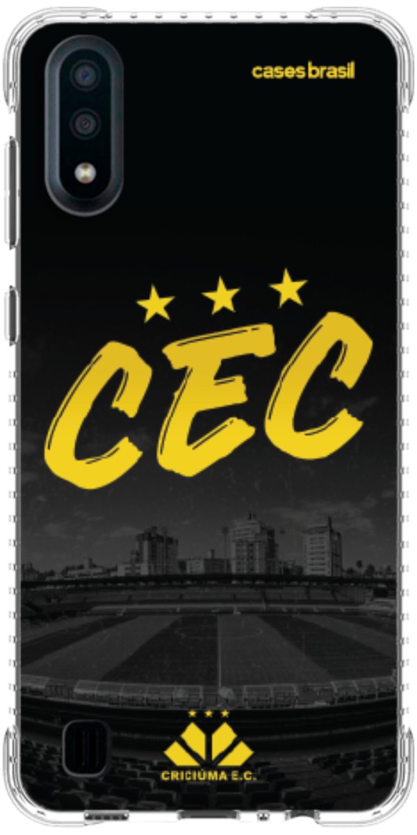 Capinha para Celular Criciúma Estampa Oficial 10