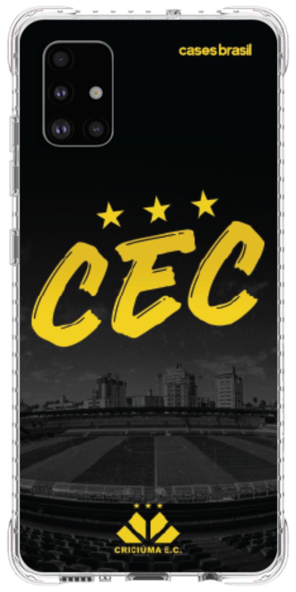 Capinha para Celular Criciúma Estampa Oficial 10