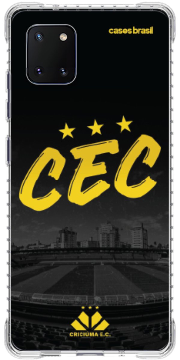Capinha para Celular Criciúma Estampa Oficial 10
