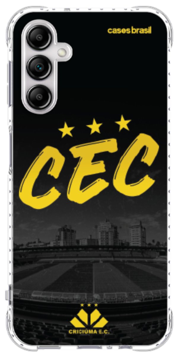 Capinha para Celular Criciúma Estampa Oficial 10