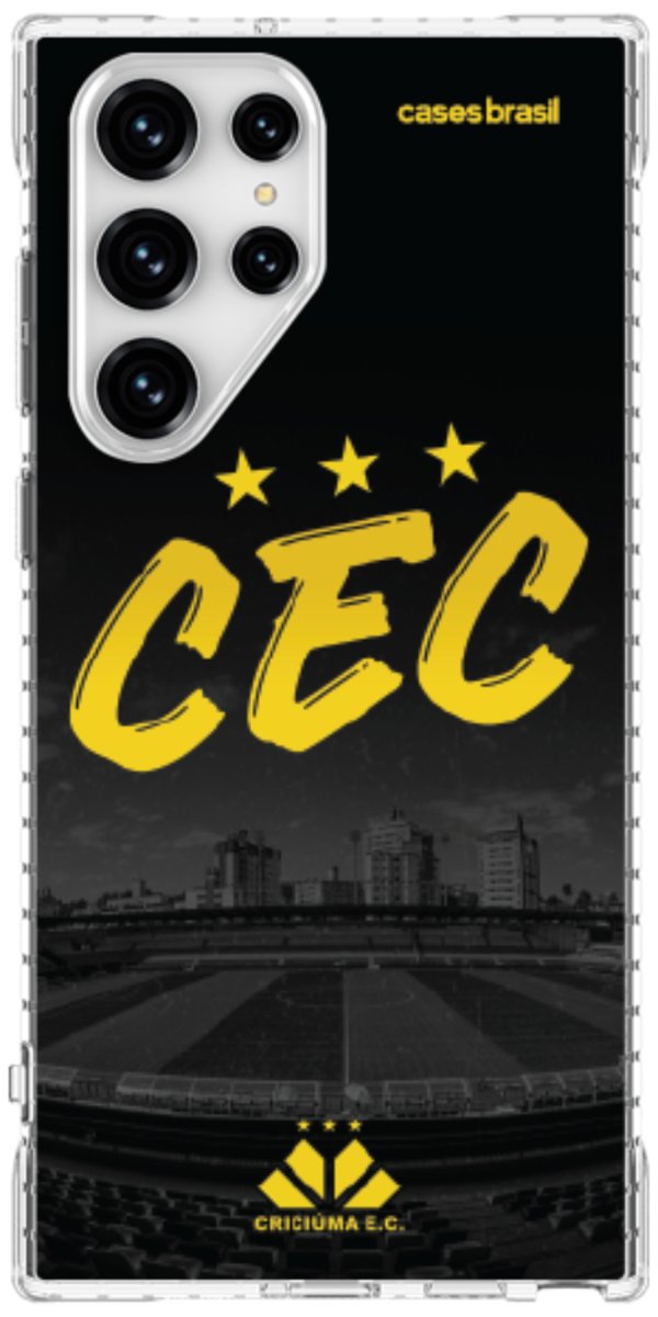 Capinha para Celular Criciúma Estampa Oficial 10