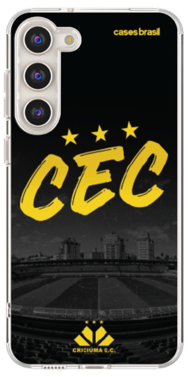Capinha para Celular Criciúma Estampa Oficial 10