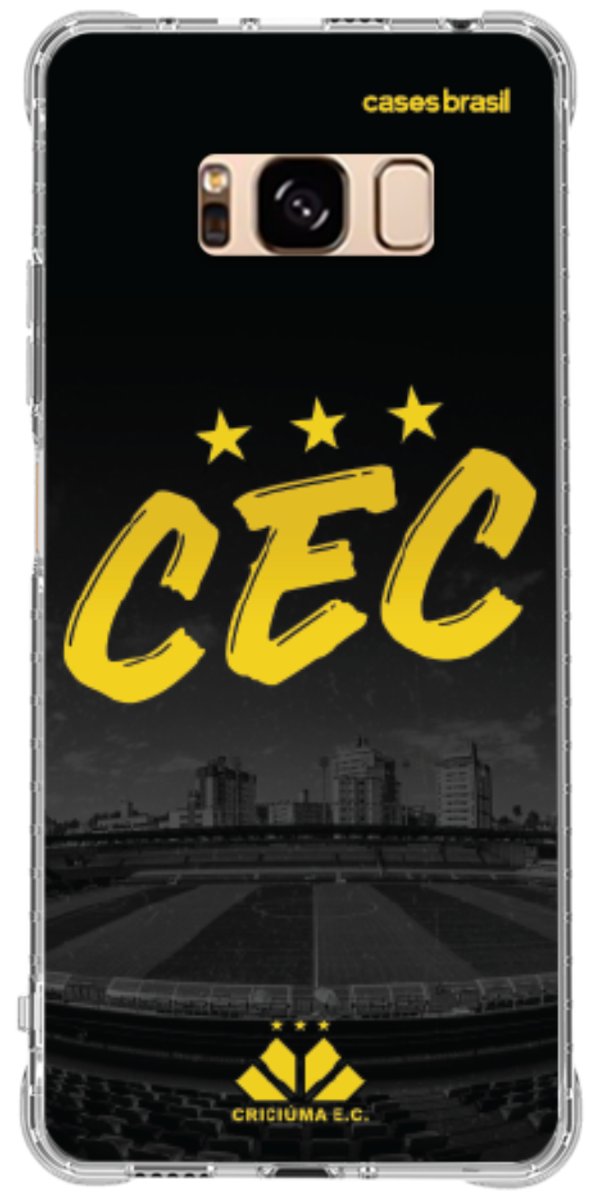 Capinha para Celular Criciúma Estampa Oficial 10