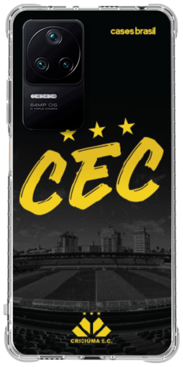 Capinha para Celular Criciúma Estampa Oficial 10