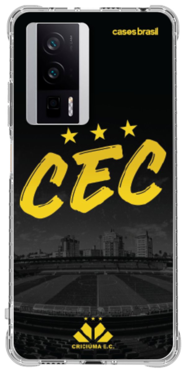 Capinha para Celular Criciúma Estampa Oficial 10