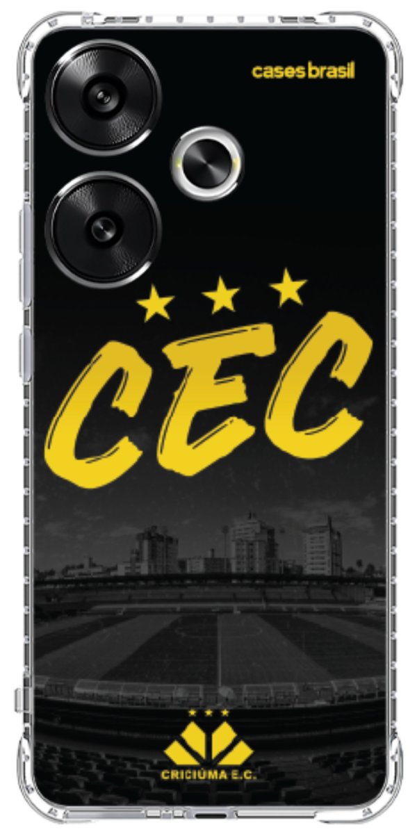 Capinha para Celular Criciúma Estampa Oficial 10