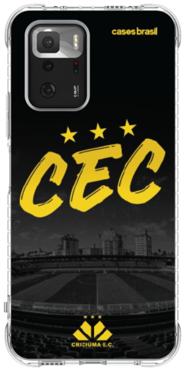 Capinha para Celular Criciúma Estampa Oficial 10