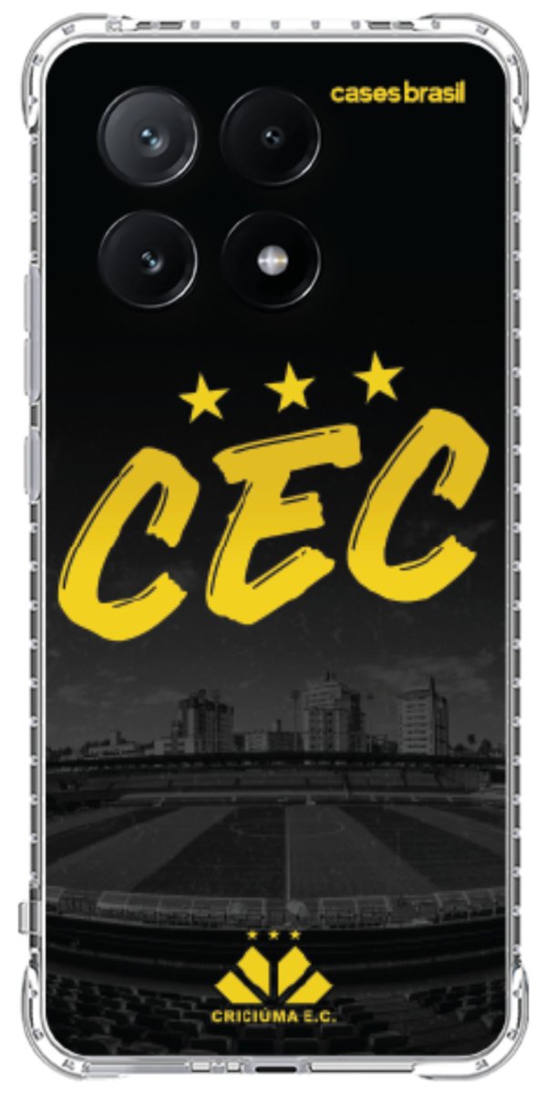 Capinha para Celular Criciúma Estampa Oficial 10