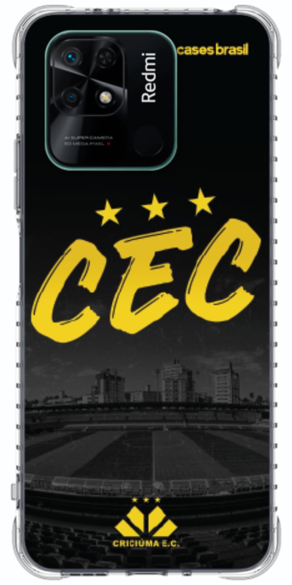 Capinha para Celular Criciúma Estampa Oficial 10