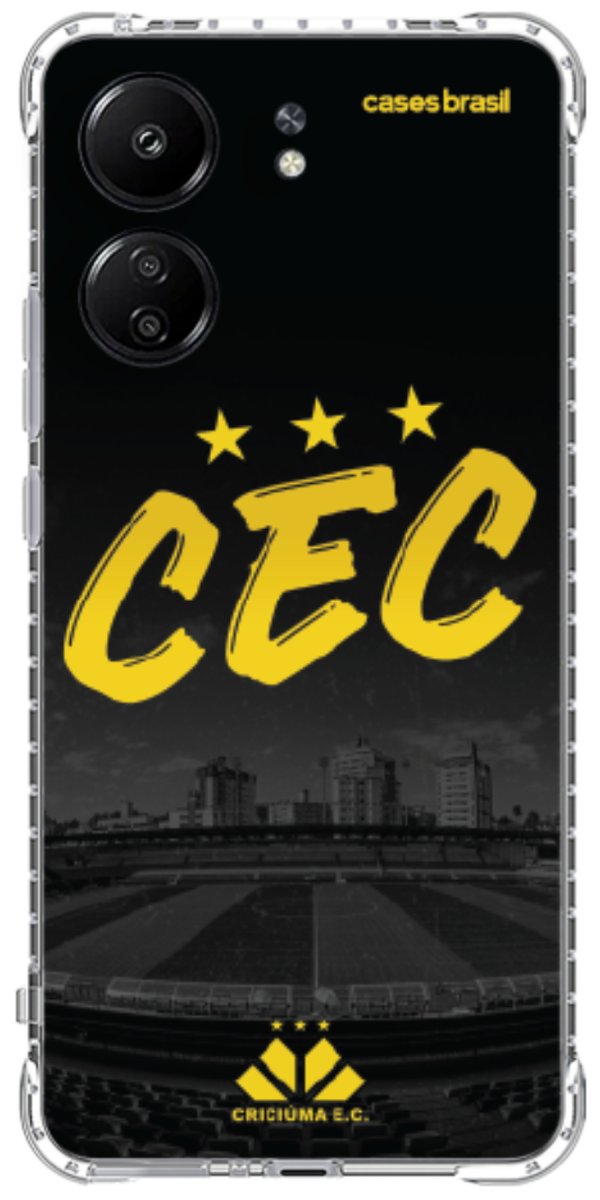 Capinha para Celular Criciúma Estampa Oficial 10