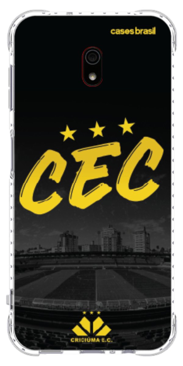 Capinha para Celular Criciúma Estampa Oficial 10