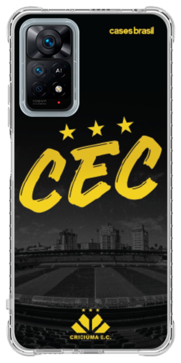 Capinha para Celular Criciúma Estampa Oficial 10